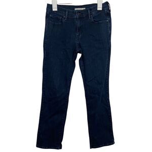 Levi’s 505 Dark Wash Mid Rise Straight Leg Jeans
